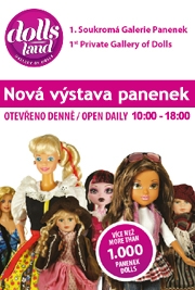 Stálá výstava panenek Barbie a Monster High 